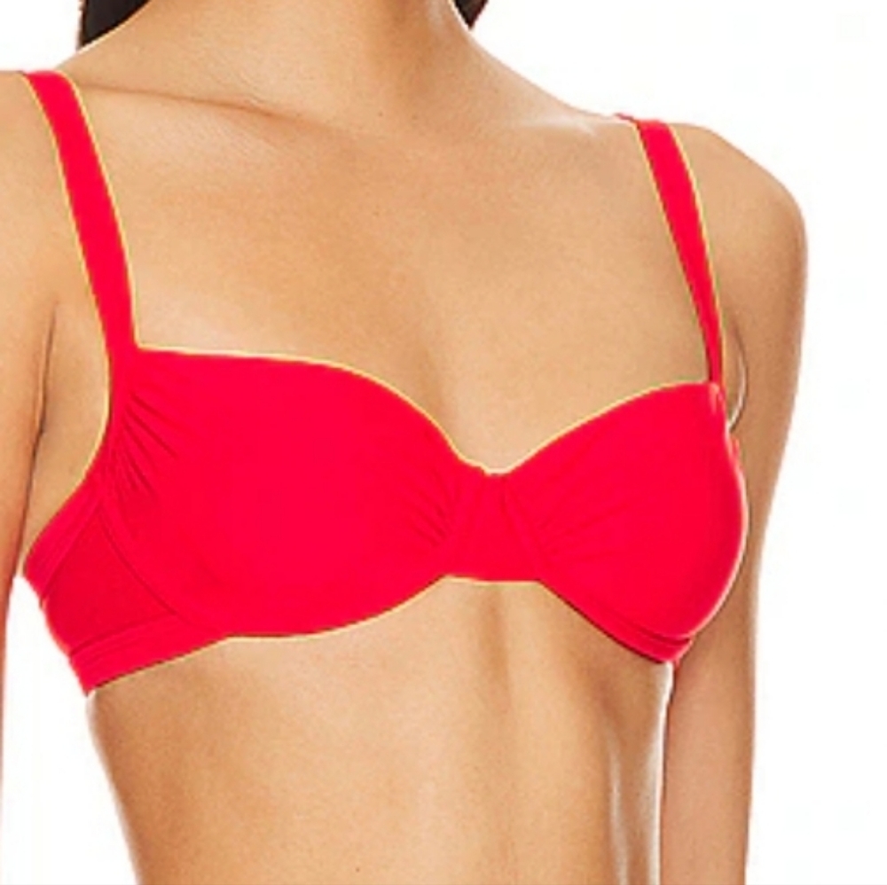 SUPERDOWN Red Women's Bikini TOP Size M. - Picture 4 of 12